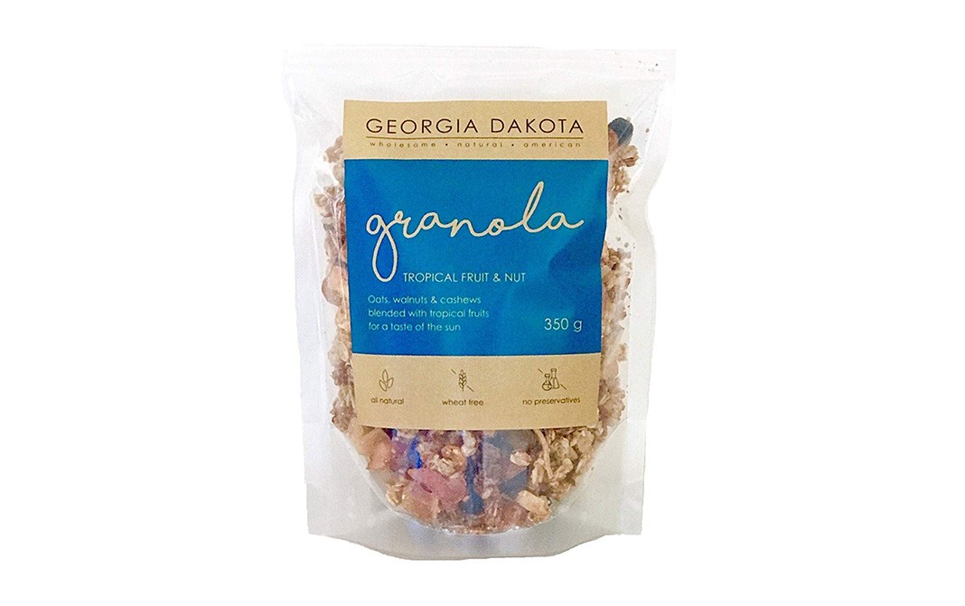 Georgia Dakota Granola-Tropical Fruit & Nut    Pack  350 grams